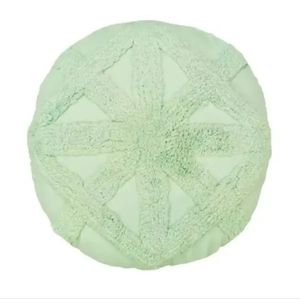LoveSac Diamond Tufted 16-Inch Round Pillow Cover NWOT